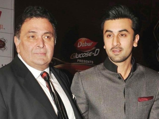 RISHI KAPOOR AND RANBIR KAPOOR PHOTO: FILE