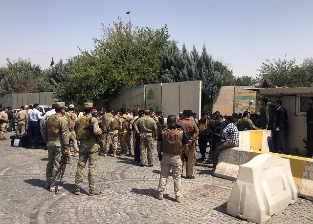kurdish security forces gather near erbil governorate building in erbil iraq july 23 2018 photo reuters kurdish security forces gather near erbil governorate building in erbil iraq july 23 2018 photo reuters
