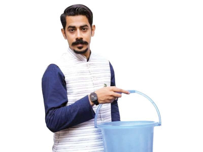 with a bucketful of dreams this candidate is out to change the world with a bucketful of dreams this candidate is out to change the world