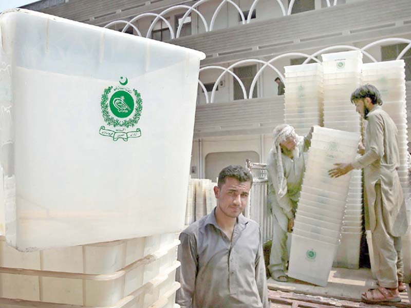 election security peshawar dc bans refugee movement ahead of polls