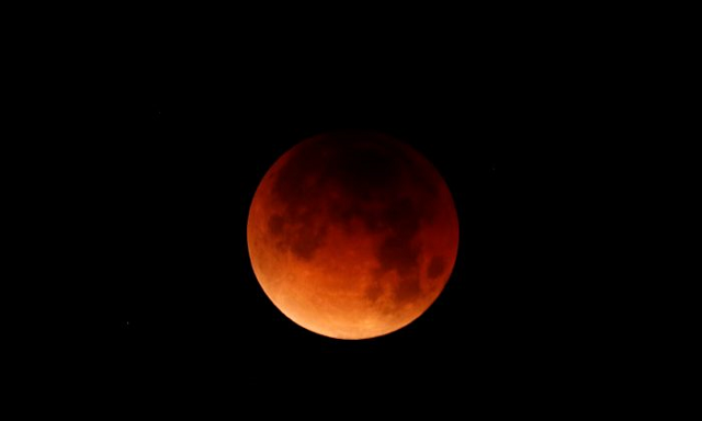 lunar eclipses typically occur only during a full moon however on this instance the moon will be in perfect alignment with the sun and earth also known as the blood moon photo reuters