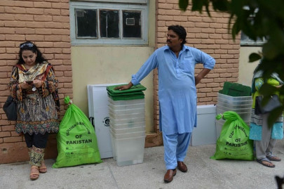 in pictures country prepares for july 25 polls