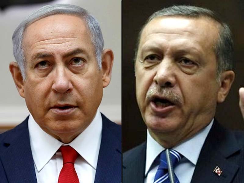 israel 039 s prime minister benjamin netanyahu and turkey s president recep tayyip erdogan photo express file