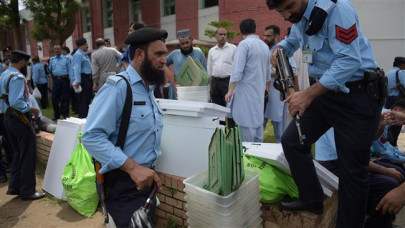 over 10 000 security personnel put on guard duty