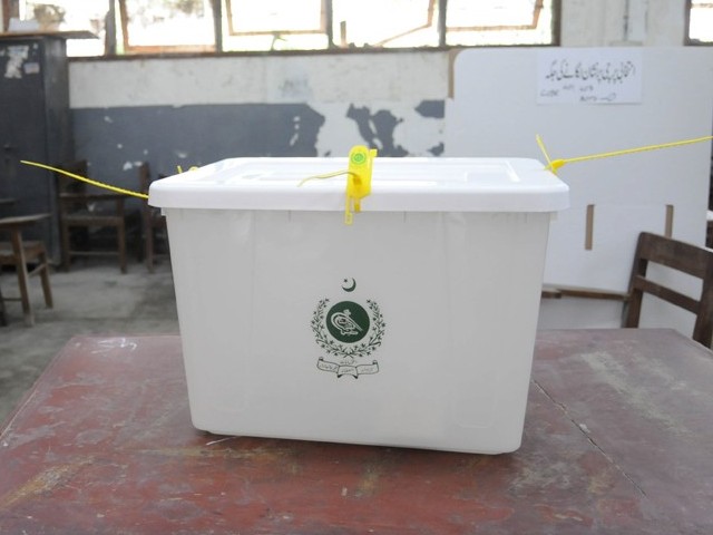 complaints of inadequate facilities slow voting in peshawar and karachi photo express