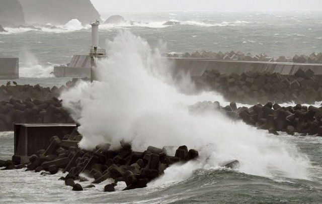typhoon barrels towards flood hit western japan photo reuters typhoon barrels towards flood hit western japan photo reuters
