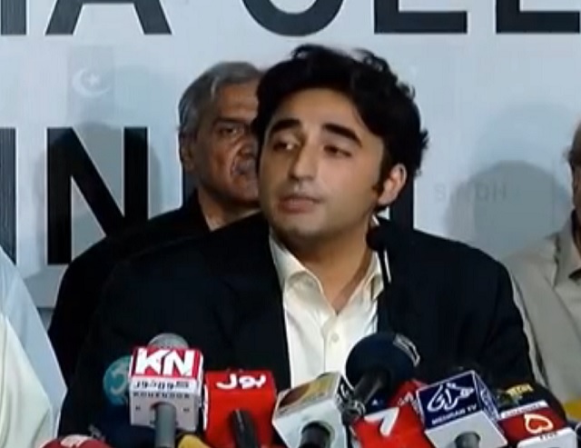 bilawal announces forming fact finding committee to decide future course of action screengrab