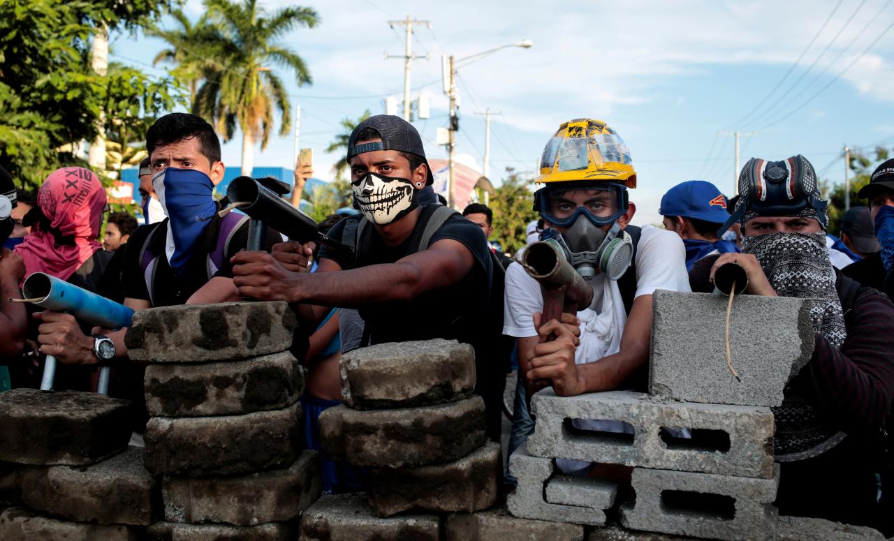 doctors sacked for aiding nicaraguan protesters photo reuters