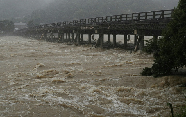typhoon jongdari is expected to cross parts of japan already devastated by floods and landslides photo afp