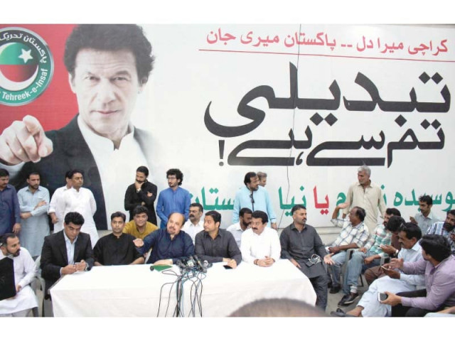 almost three decades down the line pti became the only political party to have dared campaign in the mqm s stronghold na 254 which was earlier na 245 and win it through their 48 year old candidate aslam khan photo athar khan express almost three decades down the line pti became the only political party to have dared campaign in the mqm s stronghold na 254 which was earlier na 245 and win it through their 48 year old candidate aslam khan photo athar khan express