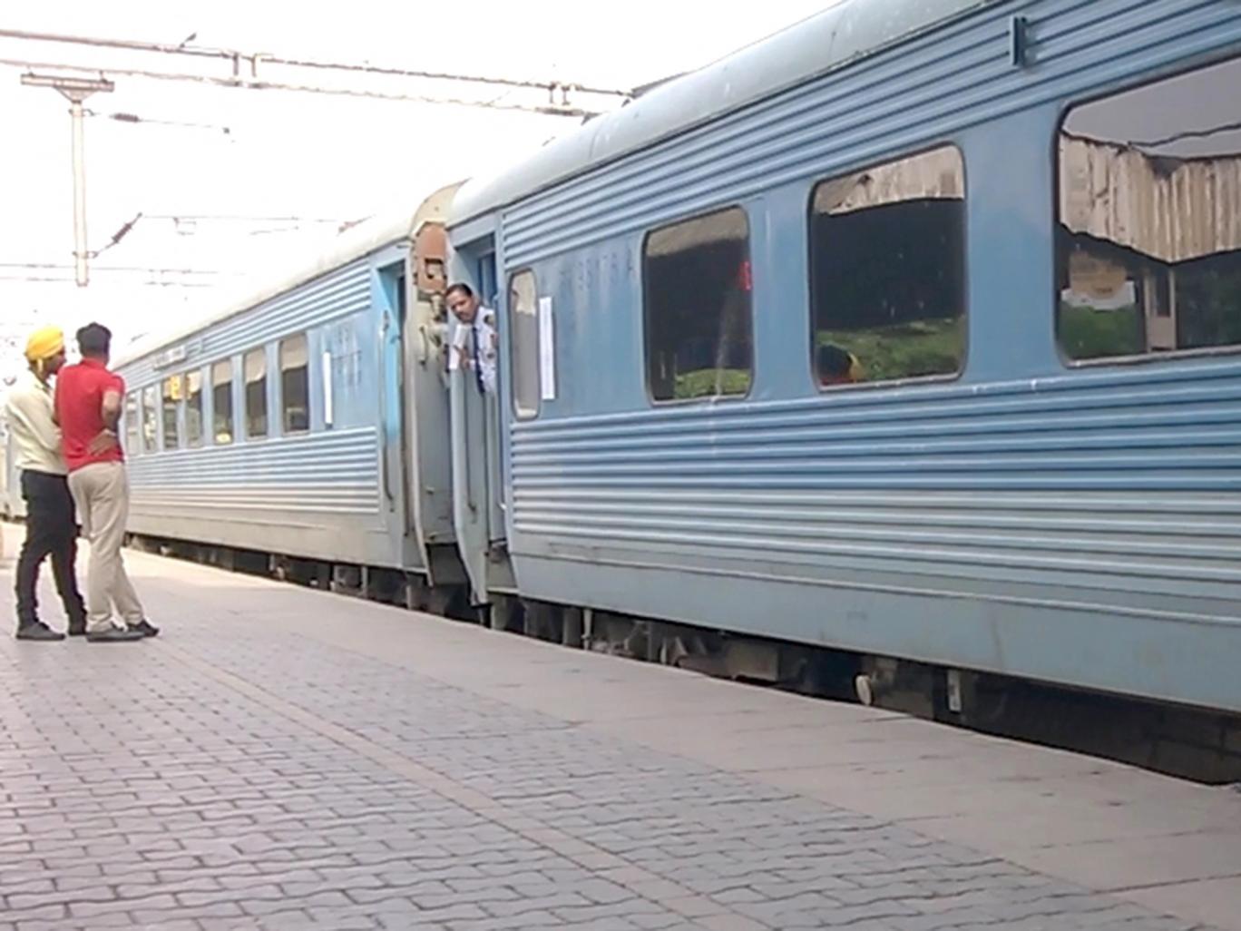 an indian train transporting a consignment of fertiliser has completed its journey after four years photo file