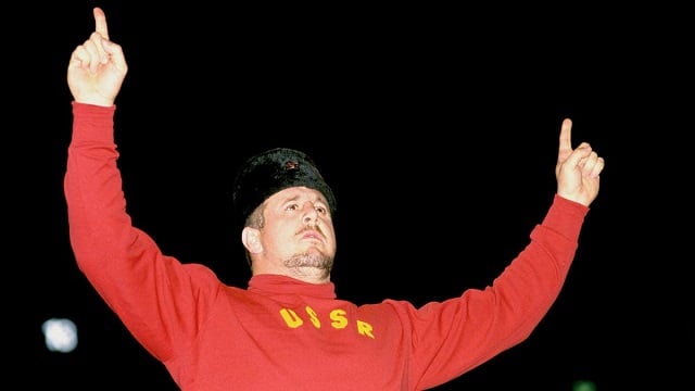 jim ross inducted volkoff into the wwe hall of fame as part of the class of 2005 photo courtesy wwe com