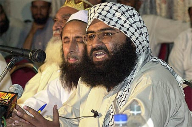 jem chief masood azhar photo afp file jem chief masood azhar photo afp file