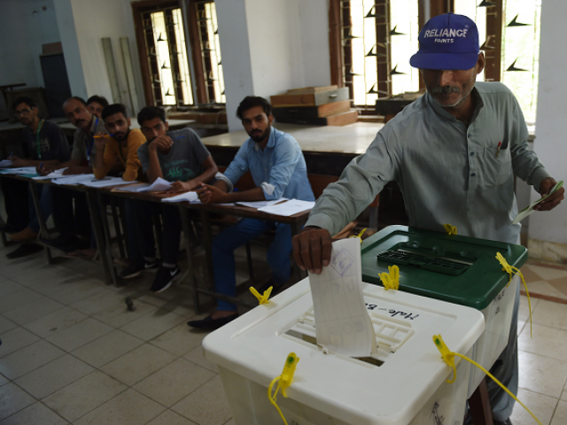 background discussion with the ecp officials and voters suggest several factors that stopped people from voting for any candidates photo afp