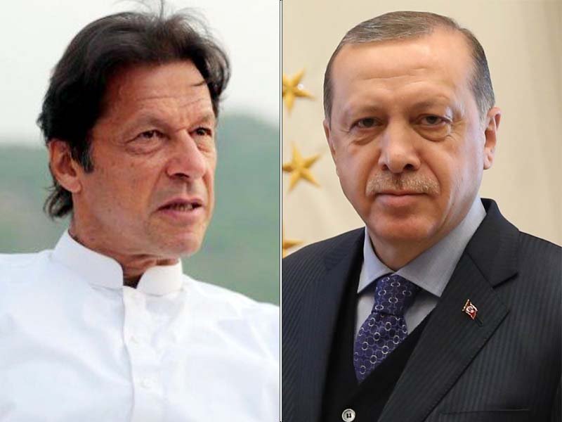 imran khan and recep tayyip erdogan photo express file