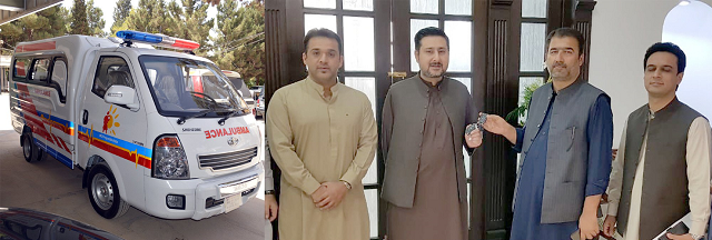 interim balochistan chief minister alauddin marri handing over keys of new ambulance to newly elected mpa arif jan muhammad hassani photo express interim balochistan chief minister alauddin marri handing over keys of new ambulance to newly elected mpa arif jan muhammad hassani photo express