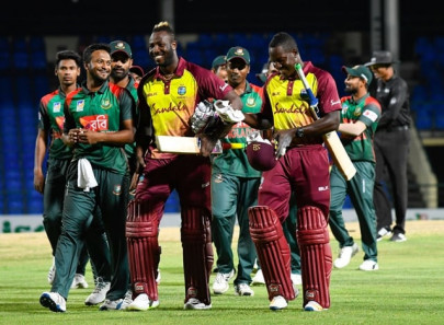 first t20 russell powers west indies over bangladesh first t20 russell powers west indies over bangladesh