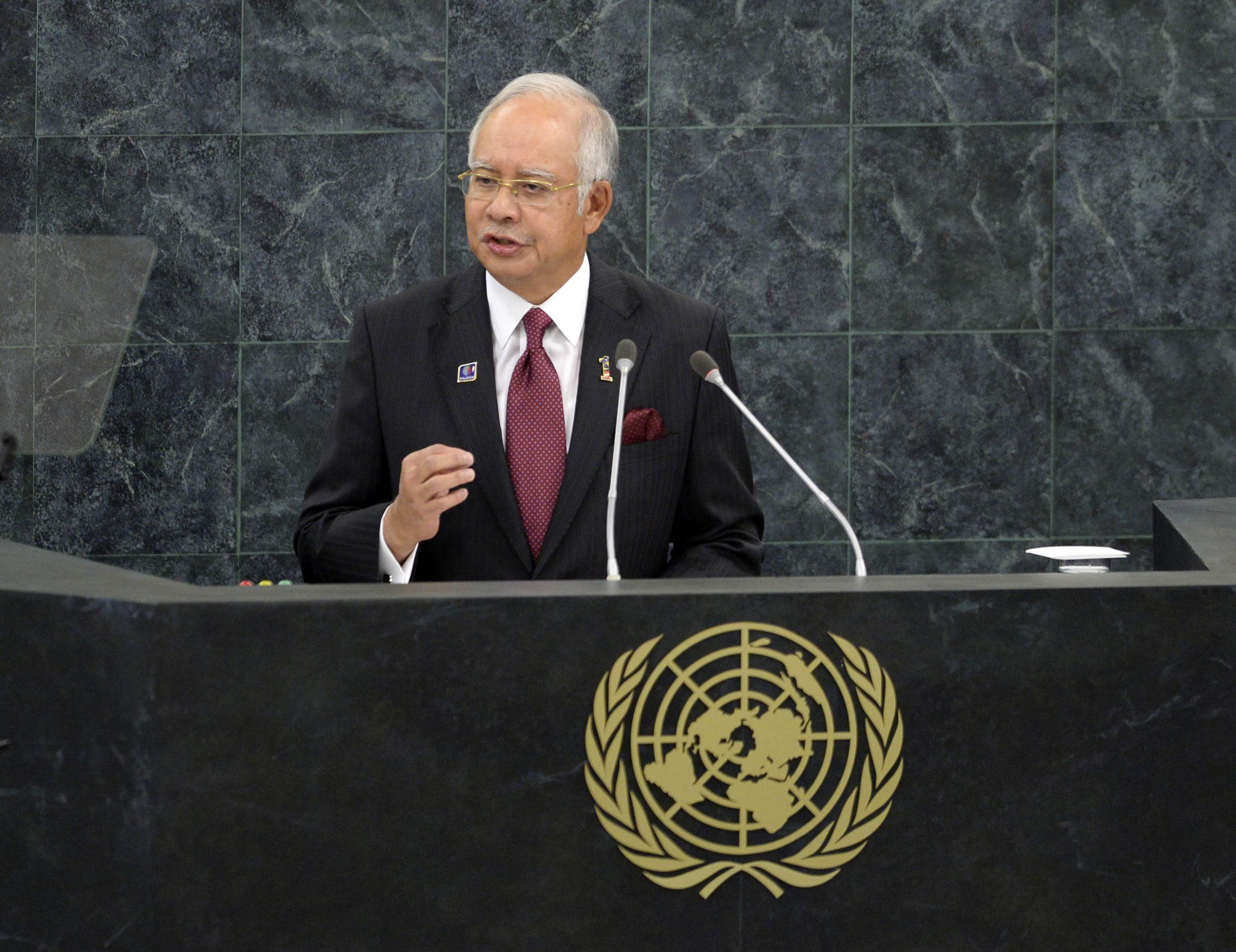 najib bin tun haji abdul razak former prime minister of malaysia photo afp