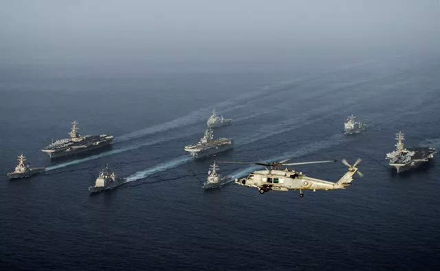 iran naval operations seen in the gulf as us tensions simmer photo afp iran naval operations seen in the gulf as us tensions simmer photo afp