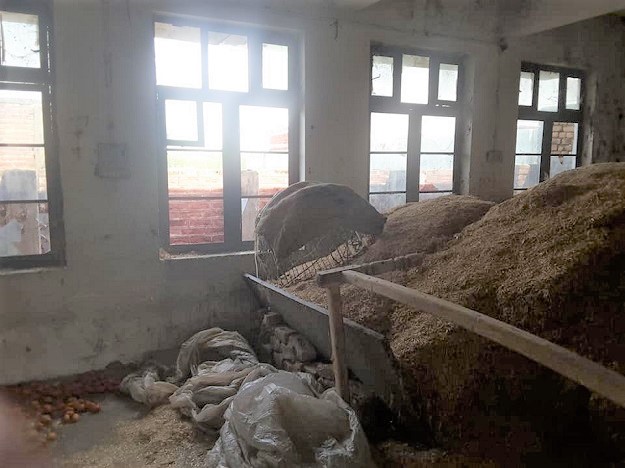 schools in the district of diamer were damaged after attacks thursday night photo express