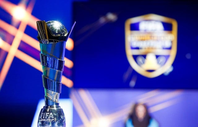 the fifa eworld grand final trophy on display during the tournament at the o2 arena in london britain august 2 2018 photo reuters the fifa eworld grand final trophy on display during the tournament at the o2 arena in london britain august 2 2018 photo reuters