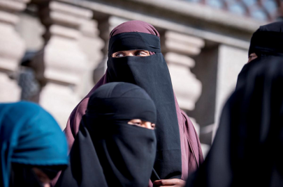 first woman fined in denmark for wearing full face veil