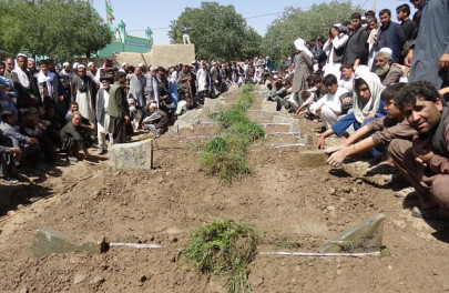 afghans bury victims of mosque attack as toll rises to 35 afghans bury victims of mosque attack as toll rises to 35