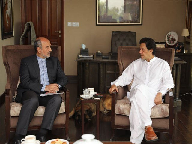 tehran is ready to work with islamabad in regional development and wants to foster trade with pakistan the envoy told the former cricketer photo twitter pti official tehran is ready to work with islamabad in regional development and wants to foster trade with pakistan the envoy told the former cricketer photo twitter pti official