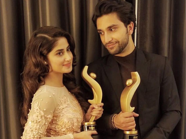 ahad raza mir responds to relationship rumours with sajal aly