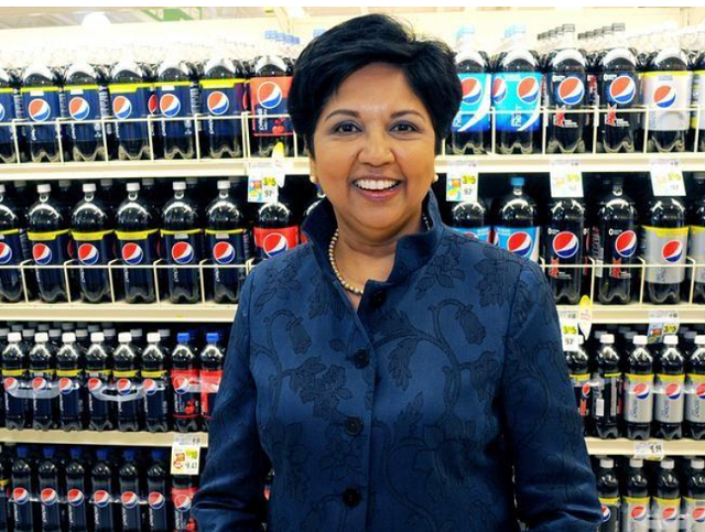 pepsico ceo indra nooyi poses for a portrait by products at the tops supermarket in batavia new york u s on june 3 2013 photo reuters