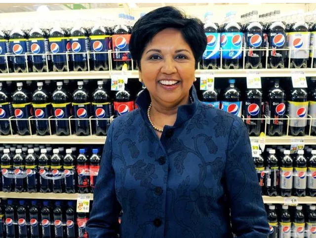 pepsico ceo indra nooyi poses for a portrait by products at the tops supermarket in batavia new york u s on june 3 2013 photo reuters pepsico ceo indra nooyi poses for a portrait by products at the tops supermarket in batavia new york u s on june 3 2013 photo reuters