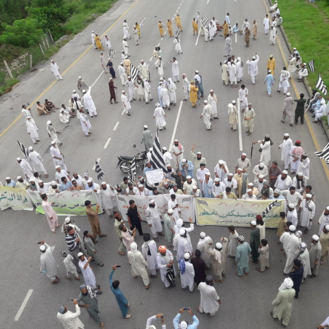 protests erupt across k p photo express protests erupt across k p photo express