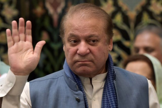 former pm nawaz sharif photo afp