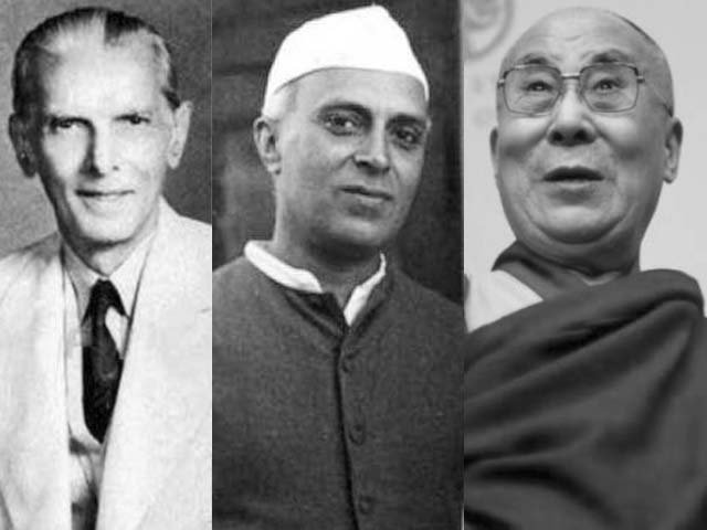 quaid e azam muhammad ali jinnah jawaharlal nehru and the dalai lama photos file