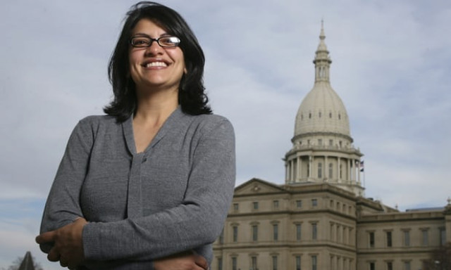 tlaib who is of palestinian descent has previously said that her decision to run was prompted by increasing attacks against american muslims and immigrants since us president donald trump was elected to office photo courtesy the guardian