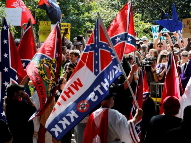 members of the white supremacist ku klux klan face counter protests in charlottesville virginia u s on july 8 2017 photo reuters