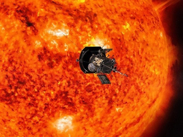 the car sized parker solar probe is scheduled to blast off on a delta iv heavy rocket from cape canaveral photo afp file the car sized parker solar probe is scheduled to blast off on a delta iv heavy rocket from cape canaveral photo afp file