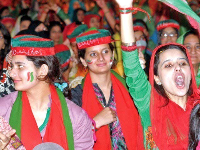 pakistani expat women expressed joy over imran s victory and are hoping that he will change the country for the better photo file