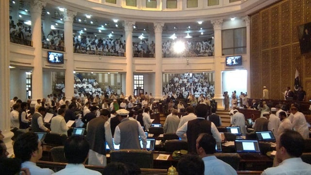 oath taking in k p assembly photo sohail khattak oath taking in k p assembly photo sohail khattak