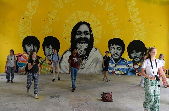 ruined sites once frequented by john lennon paul mccartney ringo starr and george harrison were restored photo afp ruined sites once frequented by john lennon paul mccartney ringo starr and george harrison were restored photo afp