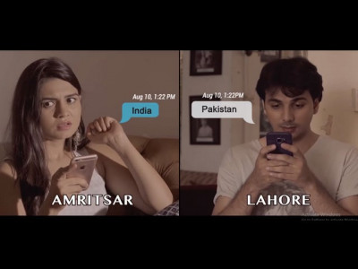 pakistan india come together for special independence day message