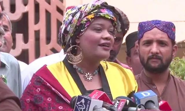 tanzeela whose ancestors came to sindh from tanzania is a postgraduate in computer science from the university of sindh photo twitter pti official tanzeela whose ancestors came to sindh from tanzania is a postgraduate in computer science from the university of sindh photo twitter pti official