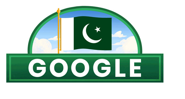 today 039 s google doodle appearing across pakistan celebrates the 72nd independence day photo google