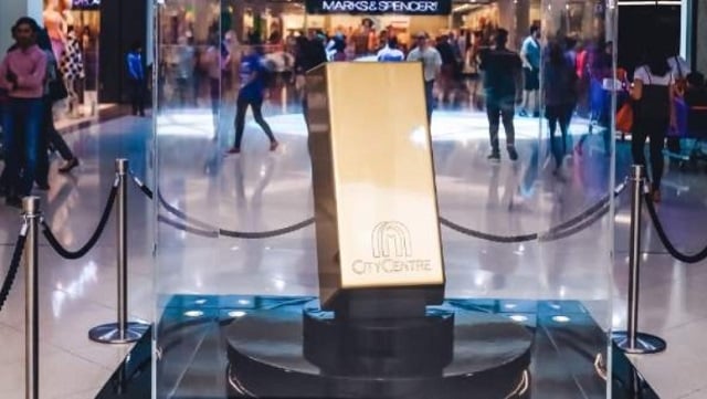 contestant entered a lucky draw to win a 1kg gold brick photo khaleej times