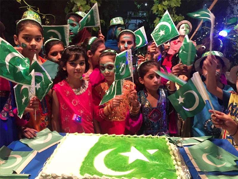 a view of independence day celebrations held in peshawar photo agencies