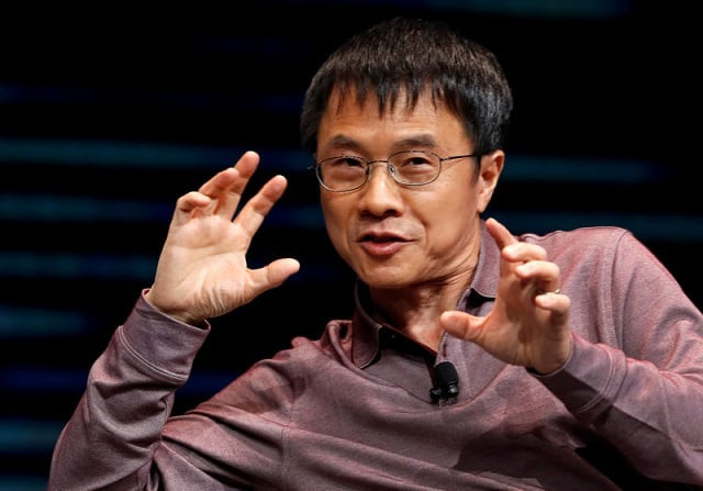 qi lu vice chairman group president and coo of baidu responds to a question during a panel discussion on 5g wireless broadband technology during the 2018 ces in las vegas nevada us january 10 2018 photo reuters qi lu vice chairman group president and coo of baidu responds to a question during a panel discussion on 5g wireless broadband technology during the 2018 ces in las vegas nevada us january 10 2018 photo reuters