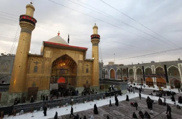 a shrine in najaf photo reuters a shrine in najaf photo reuters