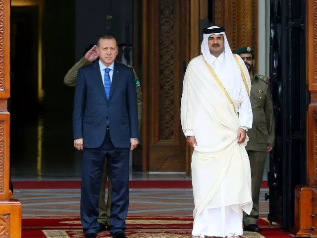 qatar pledges 15 billion to turkey as lira rallies
