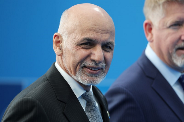 afghanistan 039 s president ashraf ghani arrives for the second day of a nato summit in brussels belgium july 12 2018 photo reuters
