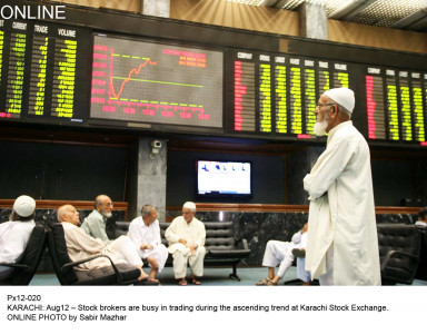 market watch kse 100 breaks four session losing streak ends 486 points higher